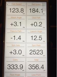 Rory Mcilroy TrackMan Numbers